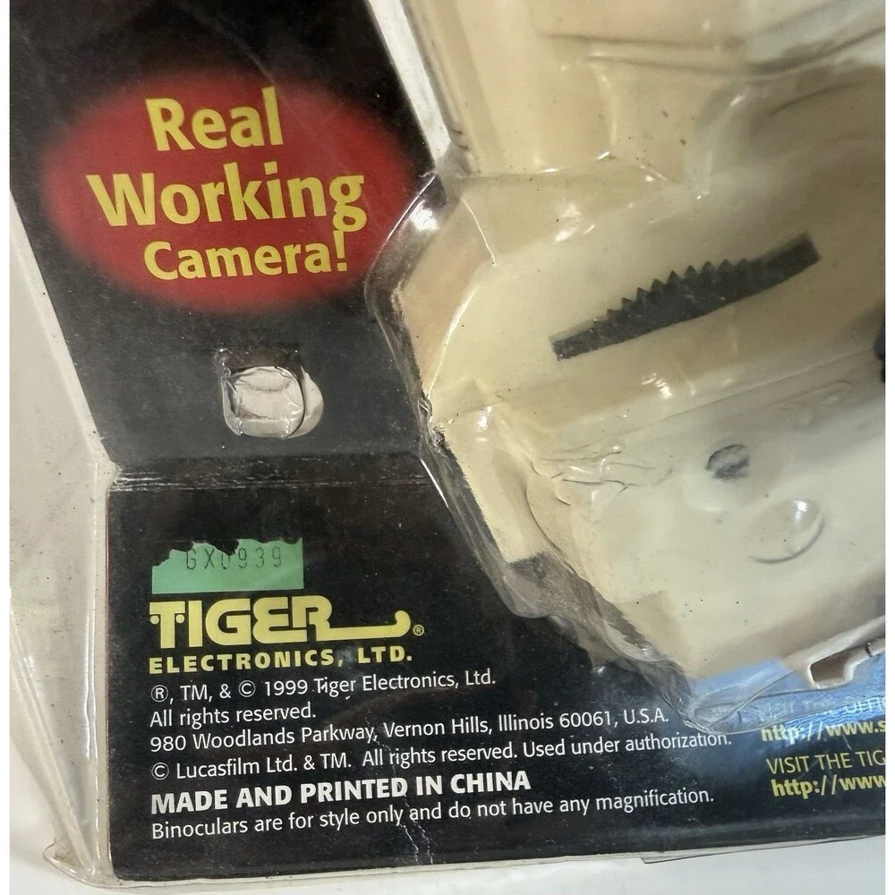 Star Wars Episode 1 PICTURE PLUS IMAGE CAMERA 35mm Film Tiger 1999 UNTESTED
